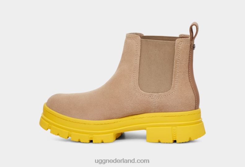 vrouwen zand UGG ashton chelsea suède 686ZP664