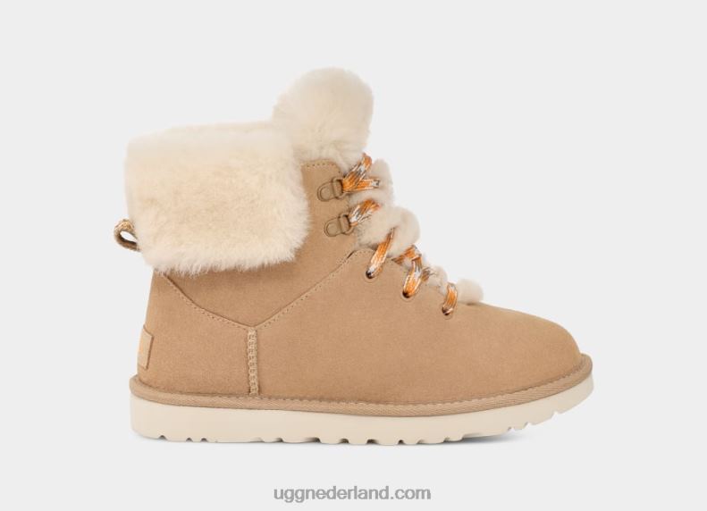 vrouwen zand UGG klassieke mini alpine veter 686ZP34