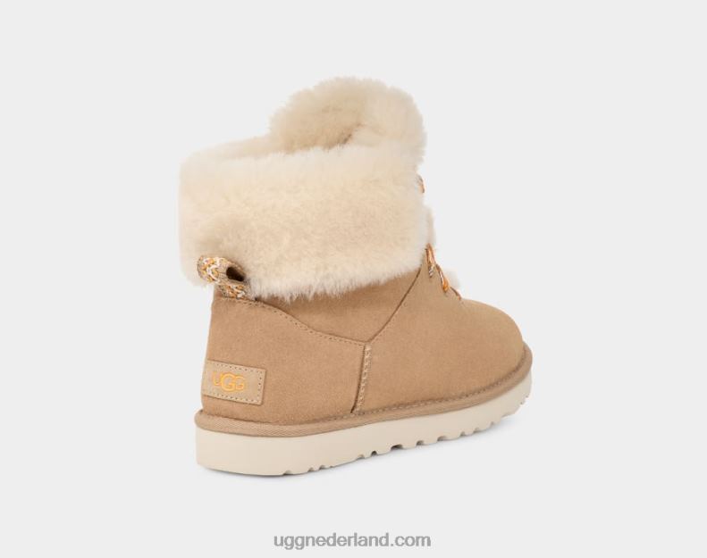 vrouwen zand UGG klassieke mini alpine veter 686ZP34