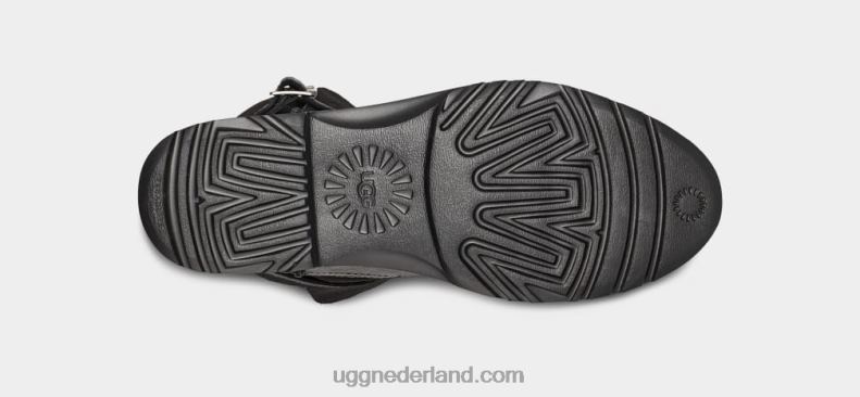 vrouwen zwart UGG Romeinse gesp 686ZP832