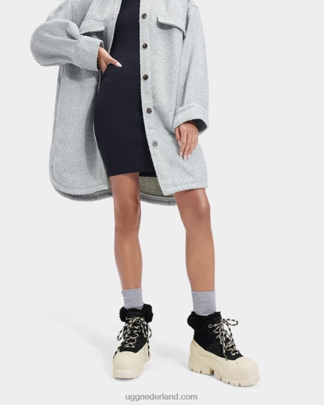 vrouwen zwart UGG adiroam wandelaar 686ZP2046
