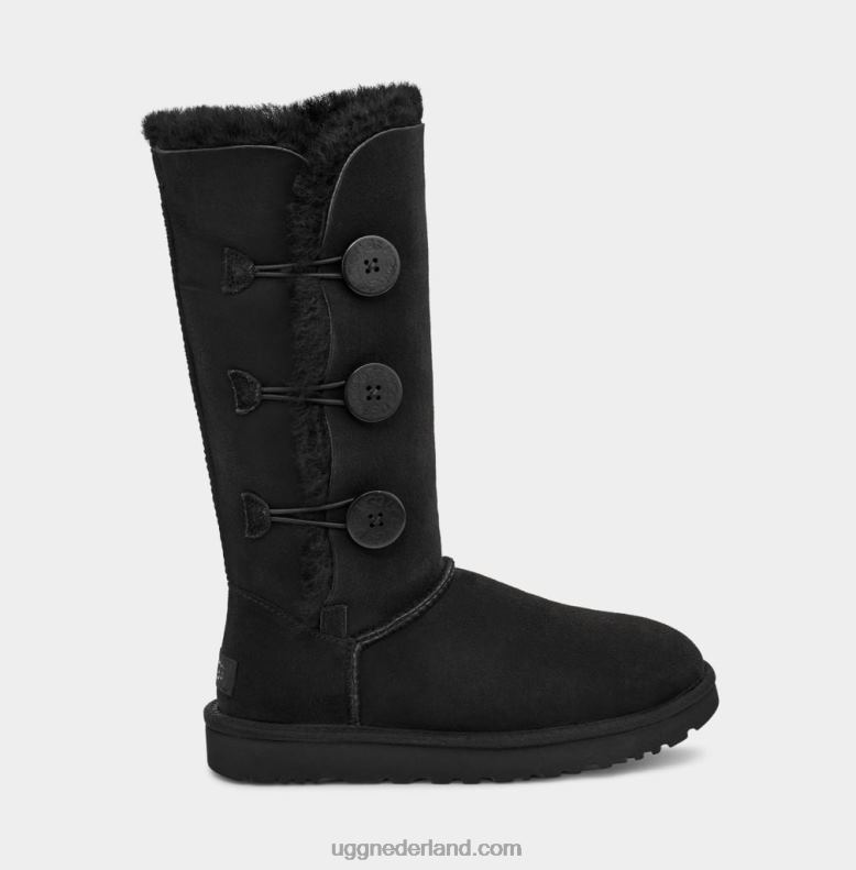 vrouwen zwart UGG bailey button triplet ii laars 686ZP365