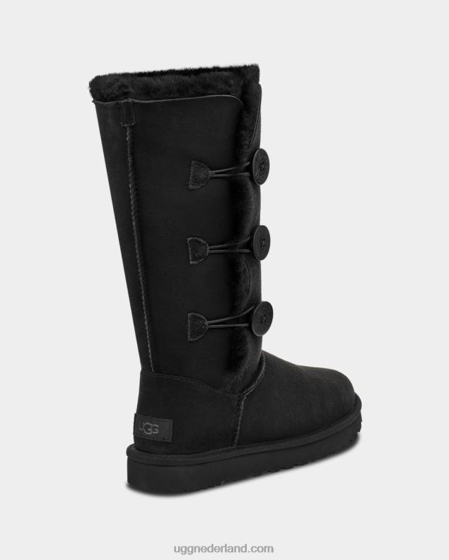 vrouwen zwart UGG bailey button triplet ii laars 686ZP365