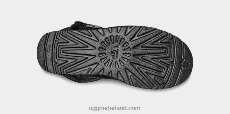 vrouwen zwart UGG bailey button triplet ii laars 686ZP365