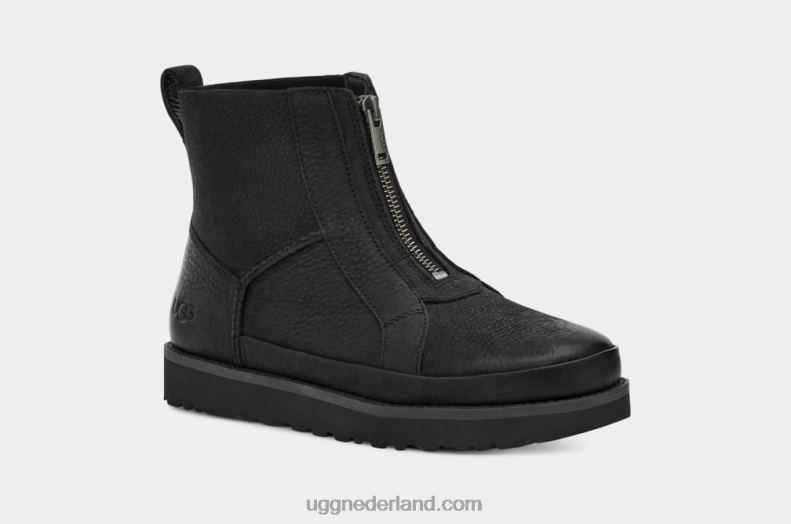 vrouwen zwart UGG gedeconstrueerde ritssluiting aan de voorkant 686ZP691