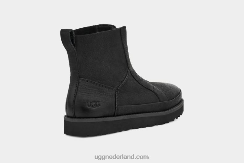 vrouwen zwart UGG gedeconstrueerde ritssluiting aan de voorkant 686ZP691