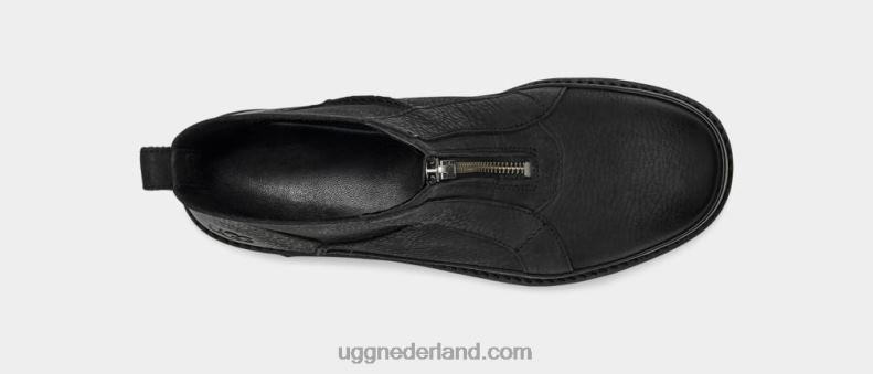 vrouwen zwart UGG gedeconstrueerde ritssluiting aan de voorkant 686ZP691