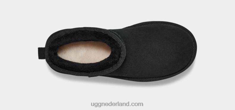 vrouwen zwart UGG klassiek ultra mini-platform 686ZP589