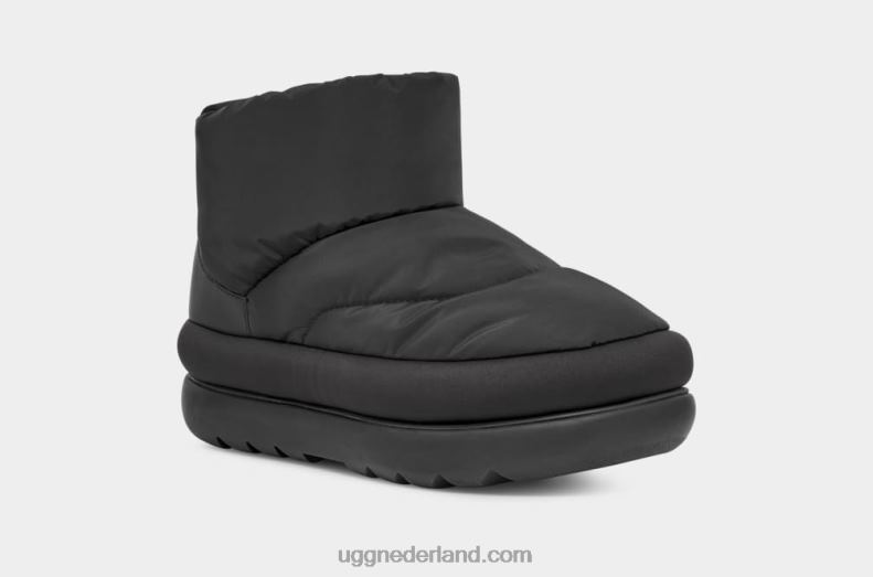 vrouwen zwart UGG klassieke maxi-mini 686ZP625