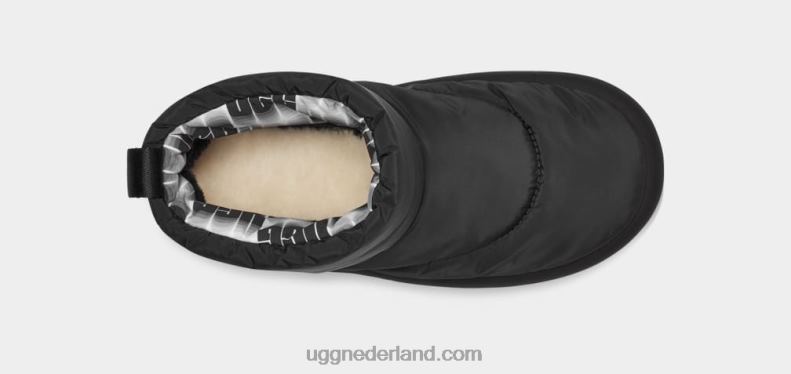 vrouwen zwart UGG klassieke maxi-mini 686ZP625