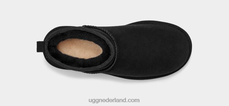 vrouwen zwart UGG klassieke ultramini 686ZP560