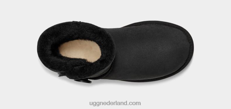 vrouwen zwart UGG mini bailey button ii laars 686ZP364