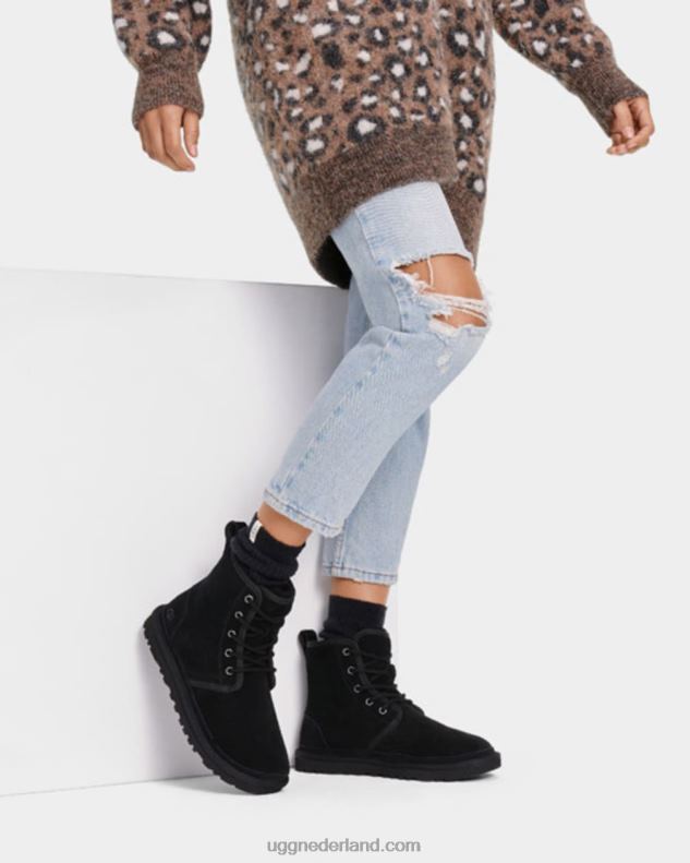vrouwen zwart UGG neumel hoog 686ZP720