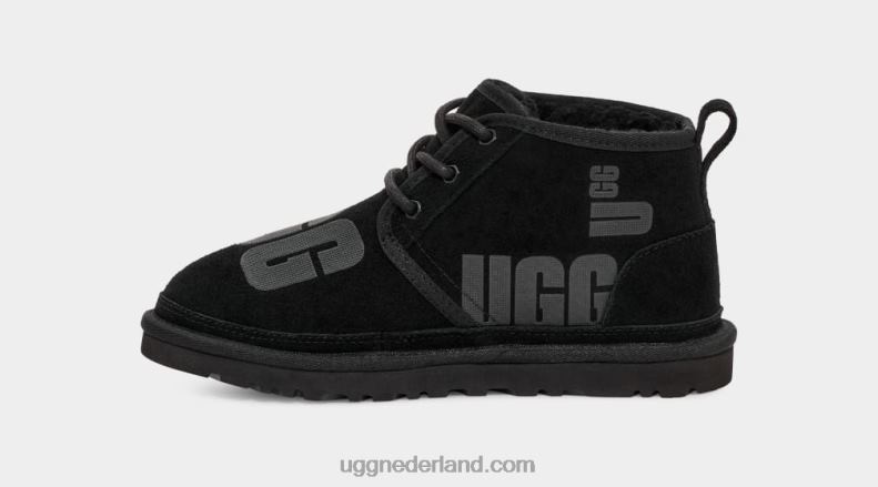vrouwen zwart UGG neumel scatter-afbeelding 686ZP725