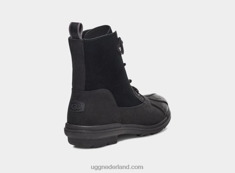 vrouwen zwart leer UGG hapsburgse eend 686ZP735
