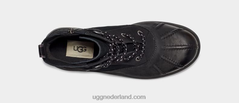 vrouwen zwart leer UGG hapsburgse eend 686ZP735