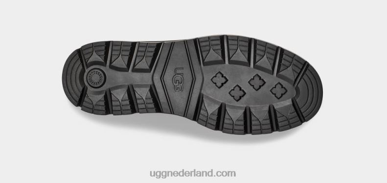 vrouwen zwart leer UGG sidnee 686ZP700