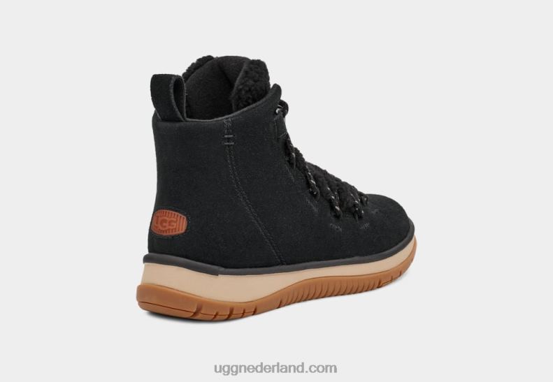vrouwen zwart suède UGG erfgoed aan het meer midden 686ZP711