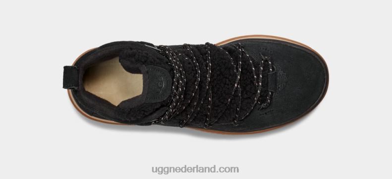 vrouwen zwart suède UGG erfgoed aan het meer midden 686ZP711