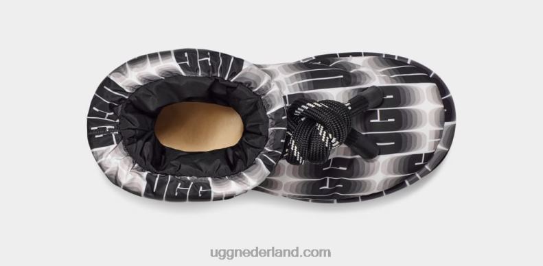 vrouwen zwart wit UGG klassieke maxi golflengte kort 686ZP672