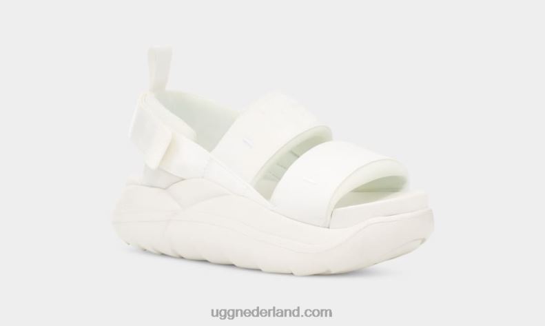 vrouwen Helder wit UGG la cloud sportsandaal 686ZP557