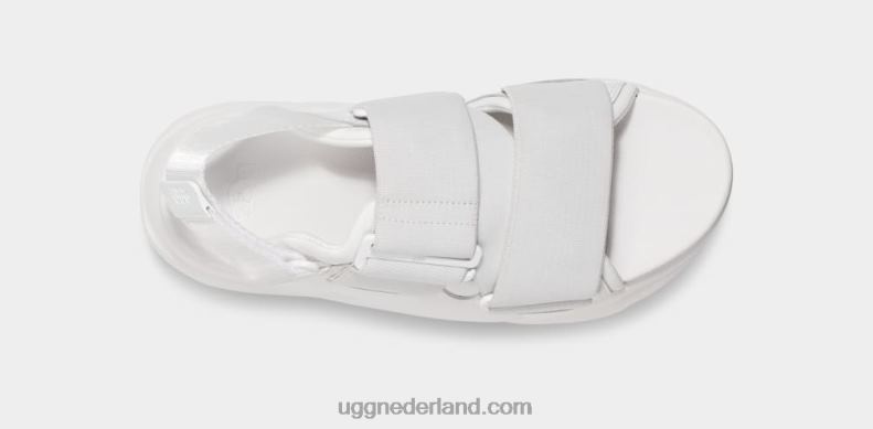 vrouwen Helder wit UGG la straat sandaal 686ZP7