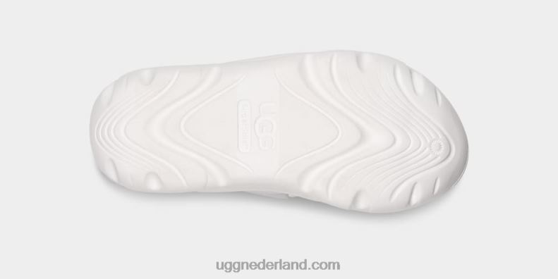 vrouwen Helder wit UGG la straat sandaal 686ZP7