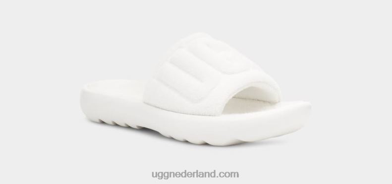 vrouwen Helder wit UGG mini glijbaan 686ZP491