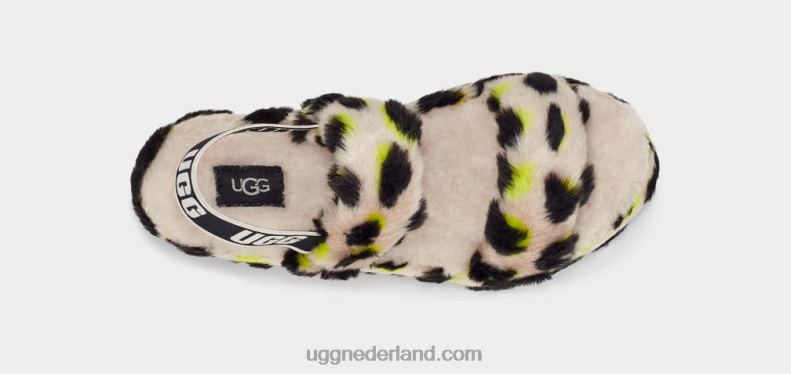 vrouwen Sleutel limoen UGG oh ja cheetah afdrukken 686ZP765