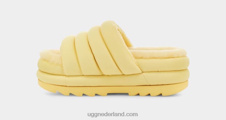 vrouwen bananen pudding UGG maxi glijbaan 686ZP762