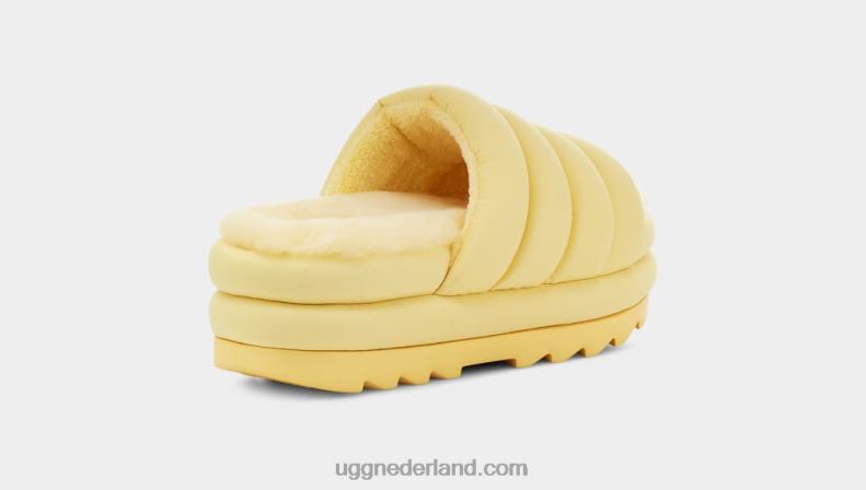 vrouwen bananen pudding UGG maxi glijbaan 686ZP762