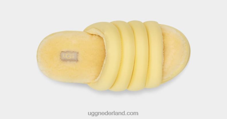 vrouwen bananen pudding UGG maxi glijbaan 686ZP762