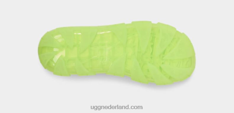 vrouwen bleke chartreuse UGG jella duidelijke dia 686ZP399