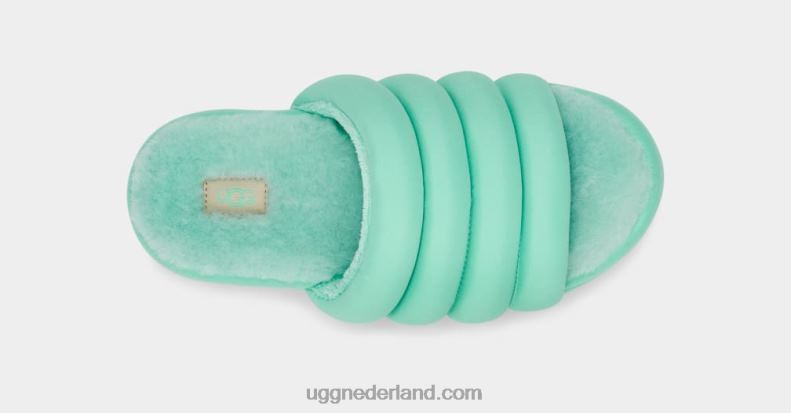 vrouwen bleke smaragd UGG maxi glijbaan 686ZP764