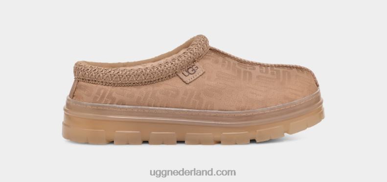 vrouwen bruingrijs UGG tasman grafisch monogram 686ZP617