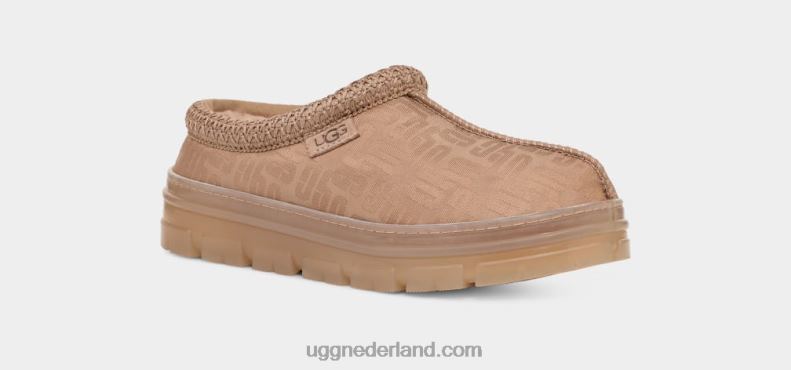 vrouwen bruingrijs UGG tasman grafisch monogram 686ZP617
