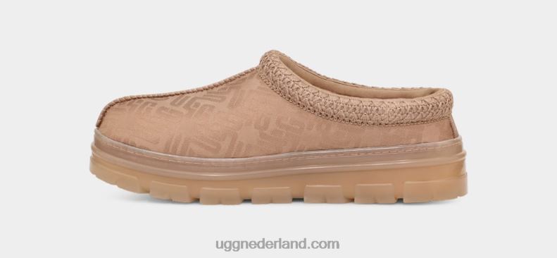 vrouwen bruingrijs UGG tasman grafisch monogram 686ZP617
