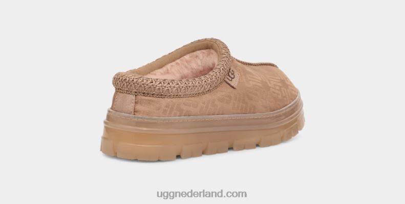 vrouwen bruingrijs UGG tasman grafisch monogram 686ZP617