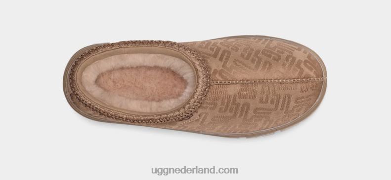 vrouwen bruingrijs UGG tasman grafisch monogram 686ZP617