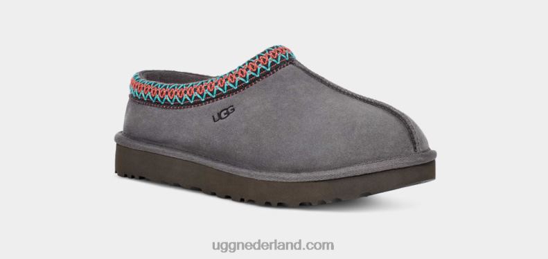 vrouwen donker grijs UGG tasman pantoffel 686ZP369