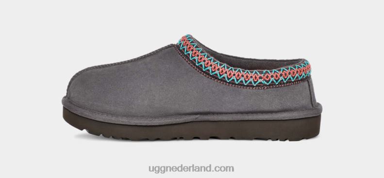 vrouwen donker grijs UGG tasman pantoffel 686ZP369