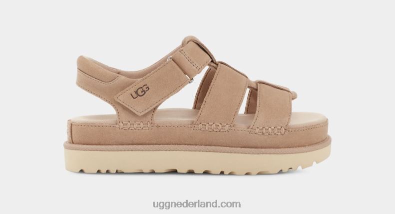 vrouwen drijfhout UGG gouden ster riem 686ZP457