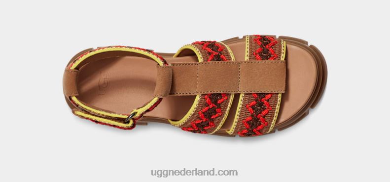vrouwen kastanje UGG ashton erfgoed vlecht 686ZP503