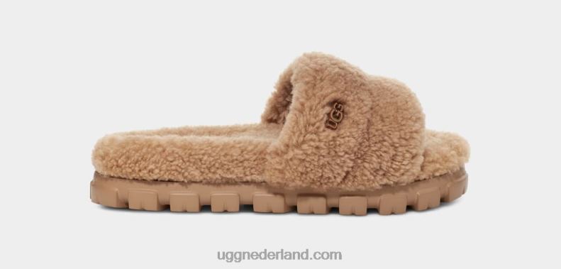 vrouwen kastanje UGG cozetta krullend 686ZP433