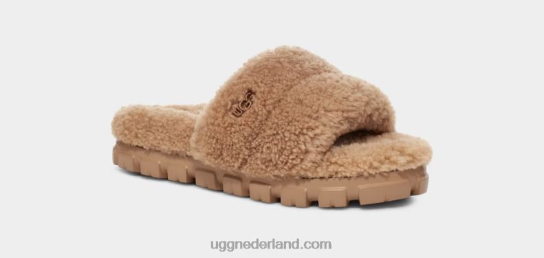 vrouwen kastanje UGG cozetta krullend 686ZP433