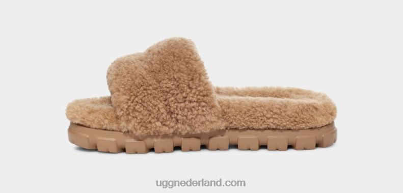 vrouwen kastanje UGG cozetta krullend 686ZP433