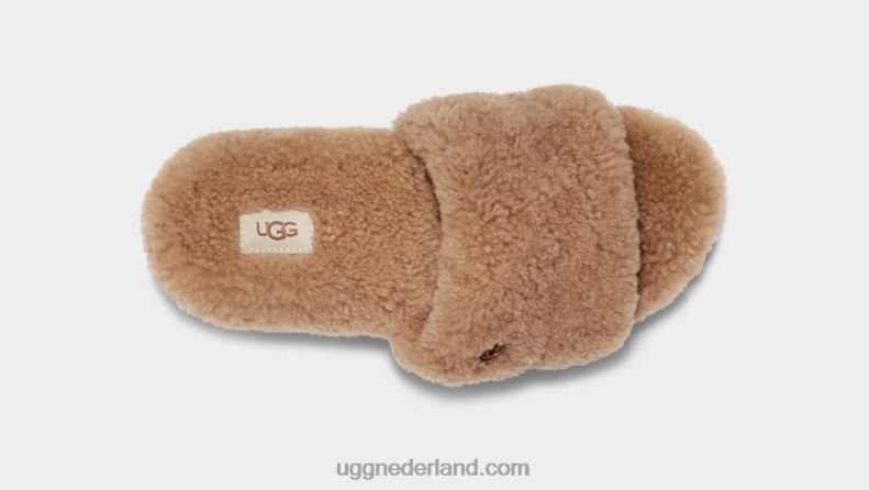 vrouwen kastanje UGG cozetta krullend 686ZP433