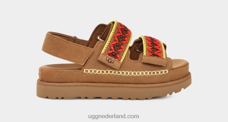 vrouwen kastanje UGG goldenstar erfgoed vlecht 686ZP513