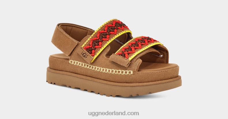 vrouwen kastanje UGG goldenstar erfgoed vlecht 686ZP513