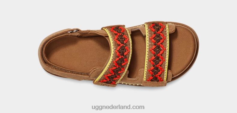 vrouwen kastanje UGG goldenstar erfgoed vlecht 686ZP513